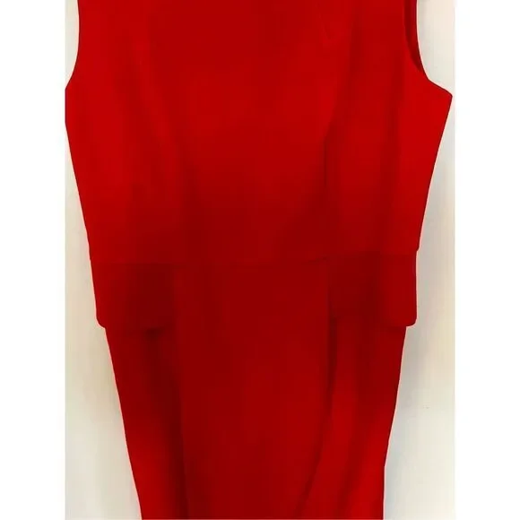 Evan Picone red shift dress size 10 - Picture 4 of 4